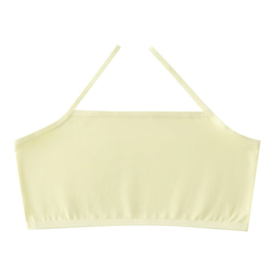 Diufon Bras for Girls Cotton Seamless Comfortable Full Coverage Everyday Sleep Bra Casual Breathable Wrap Bra