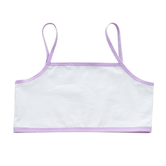 Diufon Bras for Girls Cotton Seamless Comfortable Full Coverage Everyday Sleep Bra Casual Breathable Wrap Bra