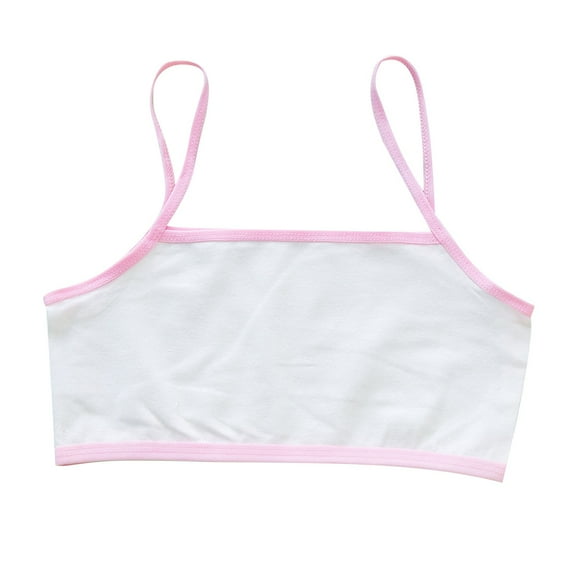 Diufon Bras for Girls Cotton Seamless Comfortable Full Coverage Everyday Sleep Bra Casual Breathable Wrap Bra