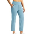 thumbnail image 1 of Diufon Capri Pants for Women Casual High Waist Straight Leg Yoga Pants Summer Stretch Loose Pants with Pockets, 1 of 6