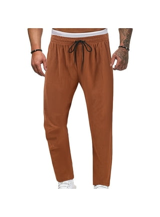  DIYAGO Pants for Men Tight Ankle Fashion Casual Fitness Regular  Fit Athletic Trouser Sport Elasticated Waist Gym Drawstring Track Pant  Workout Cheapest Lightweight Long Length Pant : Clothing, Shoes & Jewelry