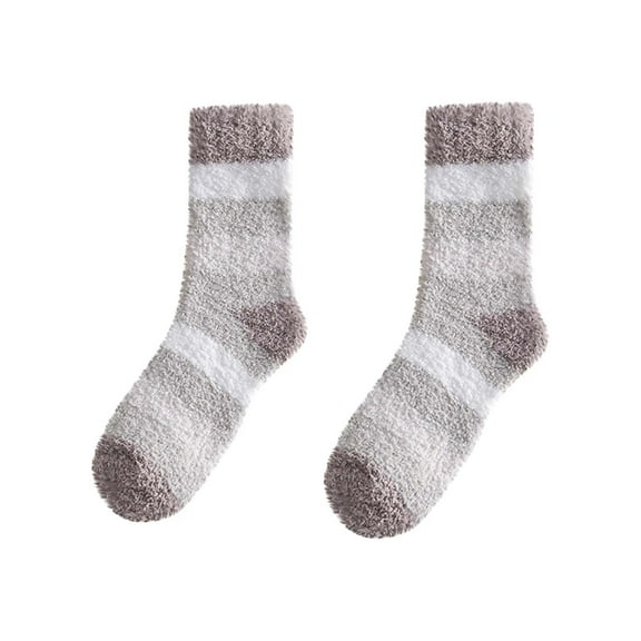Diufon Fleece Socks for Women Cute Fuzzy Thickened Warm Socks Fall Winter Soft Cozy Socks Outdoor & Homewear