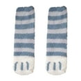 thumbnail image 1 of Diufon Fuzzy Socks for Women Soft Cozy Socks Fleece Slipper Cute Stripes Printed Fall Winter Warm Socks, 1 of 3