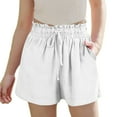 thumbnail image 1 of Diufon Girls Summer Shorts Casual High Waisted Wide Leg Pull On Shorts Kids Drawstring Boho Shorts with Pockets, 1 of 9