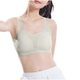 thumbnail image 1 of Diufon Girls Training Bras Teens Seamless Wide Strap Full Coverage Sports Bra Casual Breathable Bralette, 1 of 7