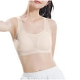 thumbnail image 1 of Diufon Girls Training Bras Teens Seamless Wide Strap Full Coverage Sports Bra Casual Breathable Bralette, 1 of 6