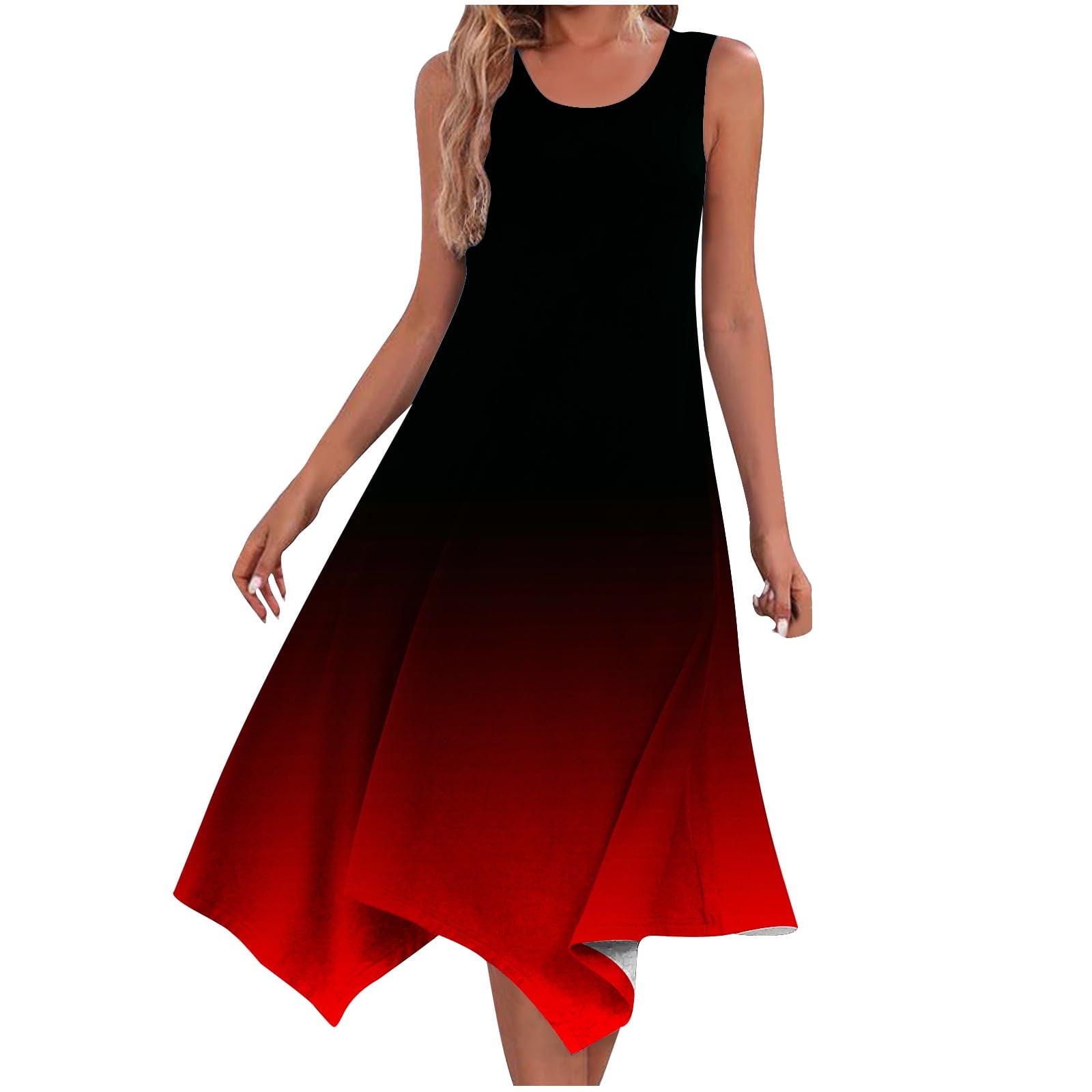fitted lace wedding dress Parina Red Strappy Volume-Hem Midi Dress – Club L London main image 0