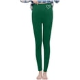 thumbnail image 1 of Diufon High Waisted Fleece Lined Leggings Thickened Slim Winter Warm Yoga Pants Solid Color Bottoms Legging, 1 of 9