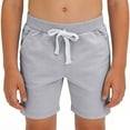 thumbnail image 1 of Diufon Kids Shorts Baby Boys Girls Summer Knee Length Cotton Sport Shorts Casual Drawstring Waist Jogger, 1 of 7