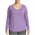 thumbnail image 1 of Diufon Long Sleeve Tops for Women Plus Size Fall Winter Basic Pullover Tops Solid Color Loose Tees for Sleep, 1 of 6