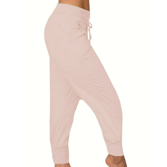 Diufon Lounge Pants for Women Casual Solid Color Athletic Pants Elastic High Waist Drawstring Sports Pants