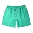 thumbnail image 1 of Diufon Men's Sport Shorts Elastic Waist Drawstring Wide Leg Loose Shorts Casual Summer Beach Shorts with Pockets, 1 of 6
