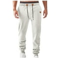 thumbnail image 1 of Diufon Mens Casual Sweatpants Casual Baggy Cinch Pants Elastic Waist Drawstring Athletic Pants, 1 of 6