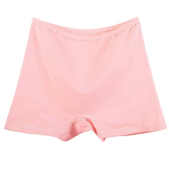 Diufon Plus Size Womens Cotton Brief Solid Color Comfortable Panties High Waist Full Coverage Underwear