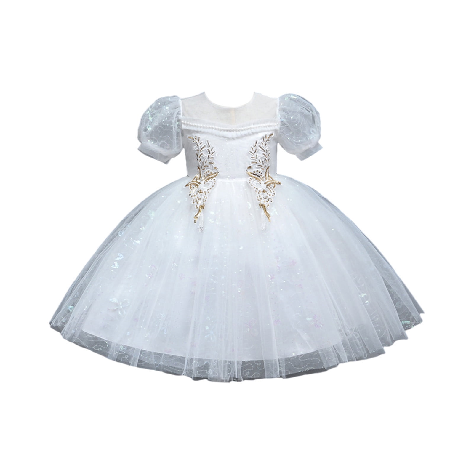 Diufon Puffy Princess Dress for 5-14 Years Girl Lace Mesh Layered Rompers  Skirt Birthday Middle-Age Dresses (9-10 Years, White) - Walmart.com