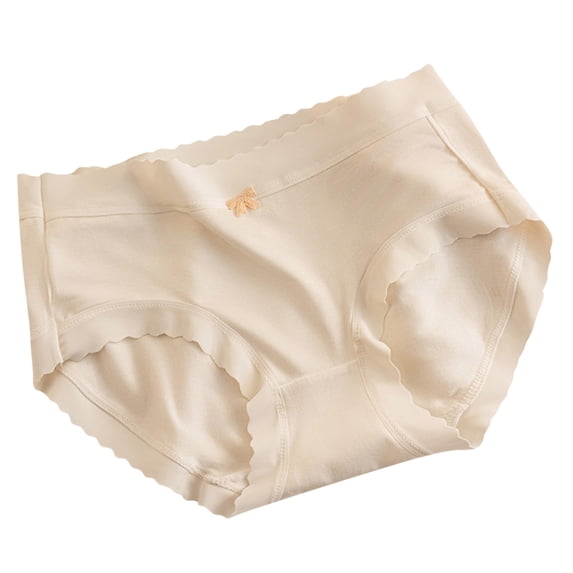 Diufon Seamless Womens Brief Color Block Full Coverage Underwear High Waist Bow Breathable Panties