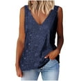 thumbnail image 1 of Diufon Sequin Tops for Women Glitter Fashion V Neck Sleeveless Party Tank Top Comfy Sparkly Going Out Shirts, 1 of 6