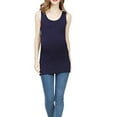 thumbnail image 1 of Diufon Sleeveless Maternity Dress for Women Pregnancy Basic Round Neck Tank Tops Dress Casual Home Clothing, 1 of 4
