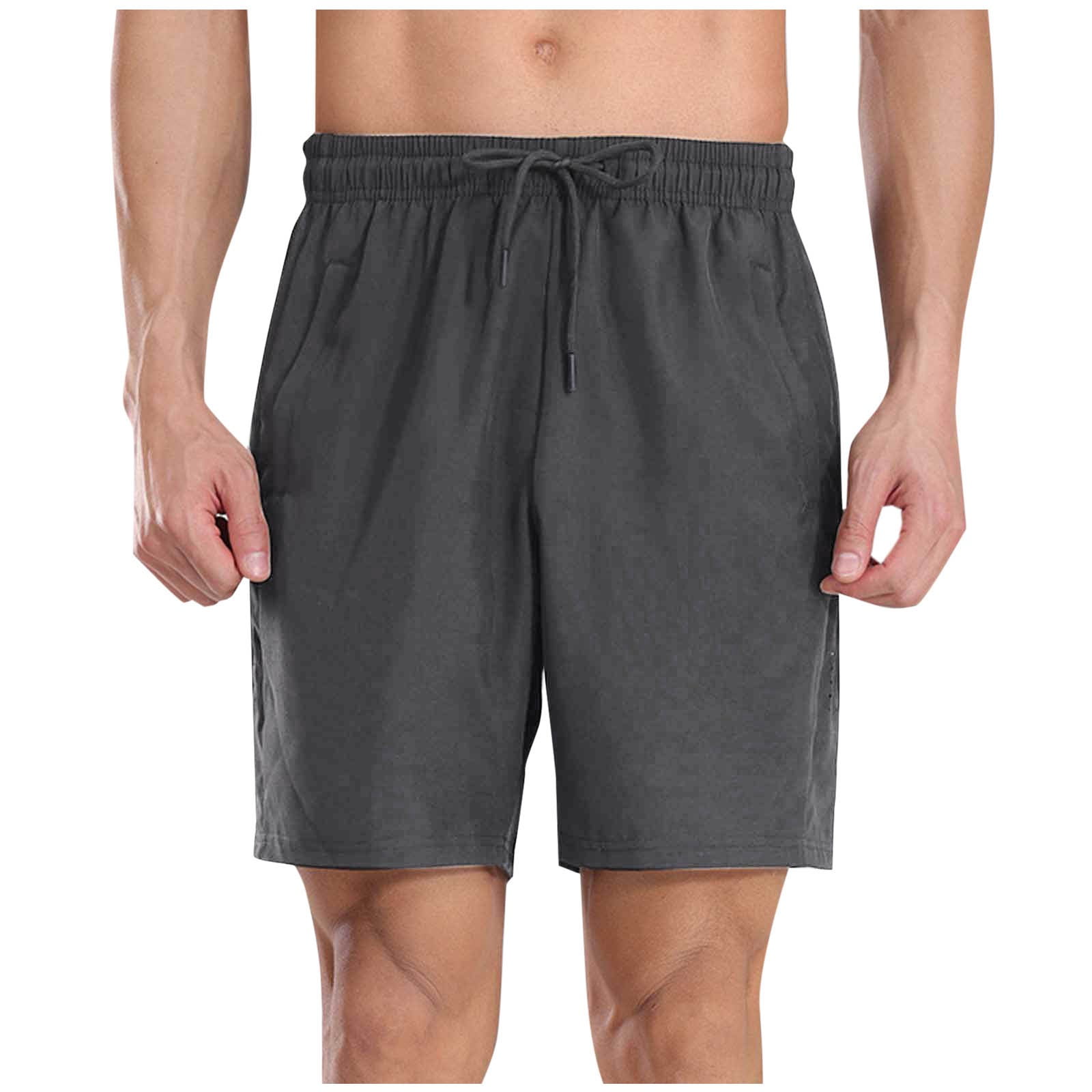 Men's Plus Size Drawstring Active Shorts main image 1