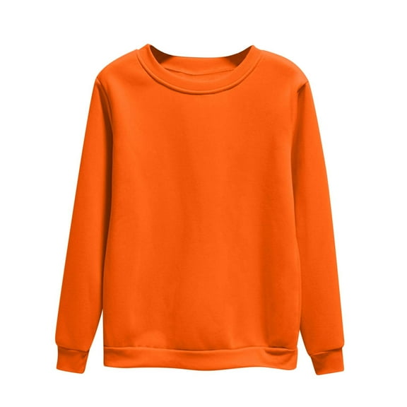 Diufon Sweatshirts for Women Fall Winter Casual Loose Long Sleeve Pullover Tops Trendy Basic Crewneck Sweatshirt