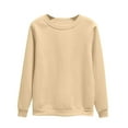 thumbnail image 1 of Diufon Sweatshirts for Women Fall Winter Casual Loose Long Sleeve Pullover Tops Trendy Basic Crewneck Sweatshirt, 1 of 5