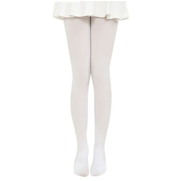 Diufon Tights for Girls Soft Comfy Elastic Footed Dance Long Socks for Toddler Baby Girls Warm Stockings
