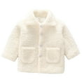 thumbnail image 1 of Diufon Toddler Baby Boy Girl Winter Coat Fleece Thickened Jacket Cardigan Long Sleeve Warm Sweater Top Outerwear, 1 of 6