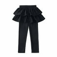 thumbnail image 1 of Diufon Toddler Baby Girls Leggings with Skirt Elastic High Waist Ruffle Double Layer Party Dresses Pants, 1 of 3