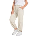 thumbnail image 1 of Diufon Kids Pants Summer Casual Drawstring Waist Cropped Pants Lightweight Sport Running Trousers with Pockets, 1 of 8