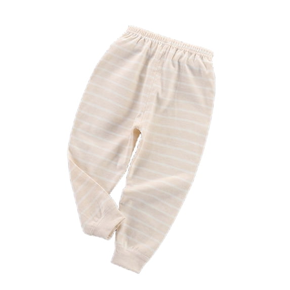 Diufon Toddler Boys Girls Pajama Pants Soft Loose Elastic Waist Striped Sweatpants Casual Home Bottom Pants