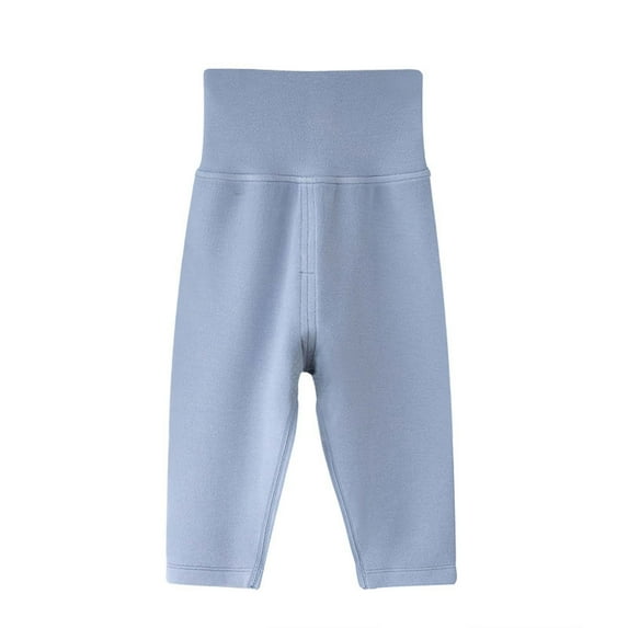Diufon Toddler Boys Girls Warm Pants Newborn Baby Elastic High Waisted Athletic Pant Thickened Outdoor Trousers