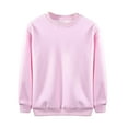 thumbnail image 1 of Diufon Toddler Girls Boys Sweatshirts Long Sleeve Fleece Lined Crewneck Tops Baby Fall Winter Warm Blouse, 1 of 6