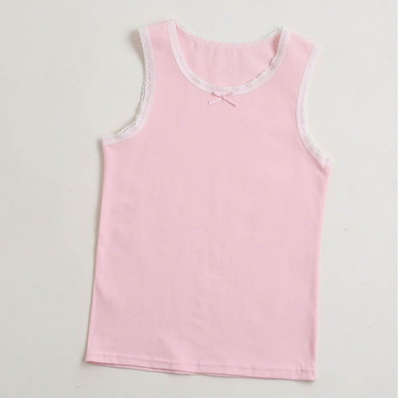Diufon Toddler Girls Summer Tank Tops Cotton Breathable Sleeveless Crewneck Vest Cute Print Sweat Camisole