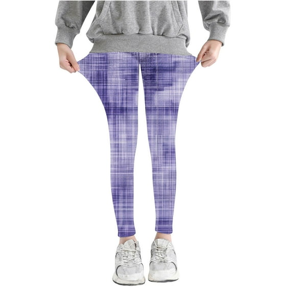 Diufon Toddler Kids Leggings Little Girls Elastic High Waist Printed Stretchy Tights Pants Outdoor Bottom Pant