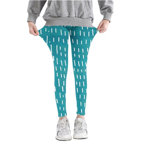 Diufon Toddler Kids Leggings Little Girls Elastic High Waist Printed Stretchy Tights Pants Outdoor Bottom Pant