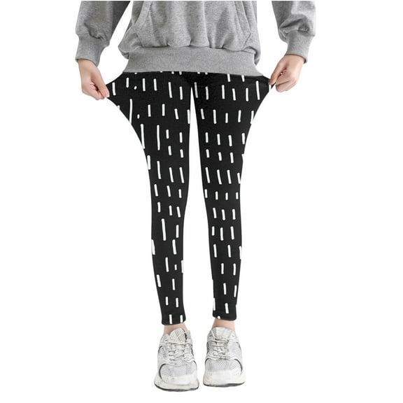 Diufon Toddler Kids Leggings Little Girls Elastic High Waist Printed Stretchy Tights Pants Outdoor Bottom Pant