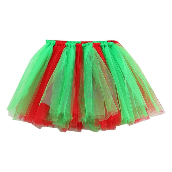 Diufon Toddler Little Girl's Princess Skirt Colorful A-line Layered Mesh Skirt Birthday Party Dance Gowns Skirts