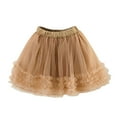 thumbnail image 1 of Diufon Tulle Skirt for Baby Girls Elastic Waist Casual A-Line Skirts Solid Color Skirts, 1 of 7