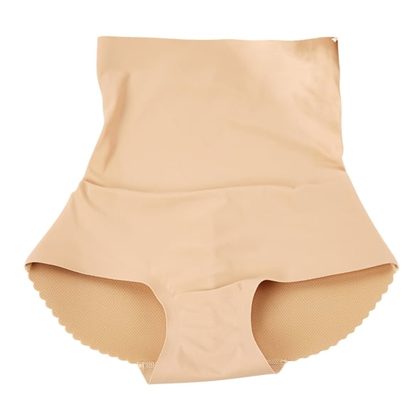 Diufon Underwear for Women Butt Lifted Briefs Stretch Butt-Lifting Hip Shapewear Breathable Panties (Small, Beige)