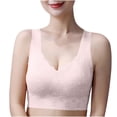 thumbnail image 1 of Diufon Wide Strap Comfortable Bra for Women Everyday Lace Plus Size Full Coverage Support Push Up V Neck Bras, 1 of 4