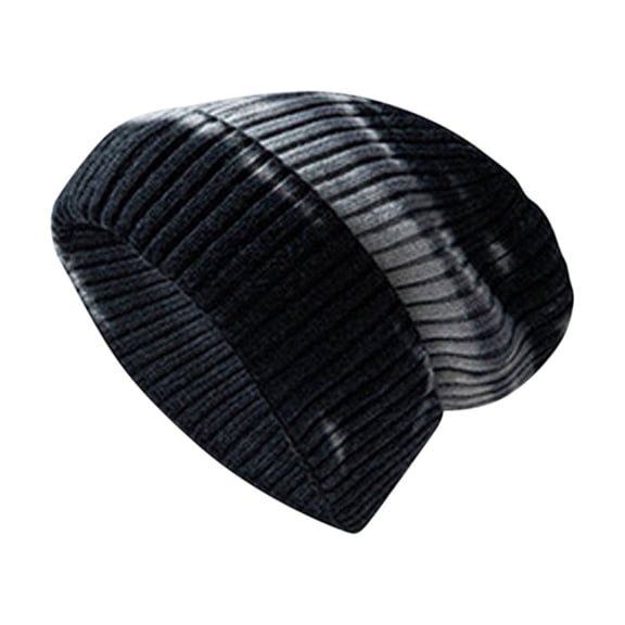 Diufon Winter Knitted Hat for Unisex-Adult Stretch Tie-dye Printed Beanie Hats Outdoor Windproof Ski Cap