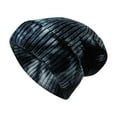 thumbnail image 1 of Diufon Winter Knitted Hat for Unisex-Adult Stretch Tie-dye Printed Beanie Hats Outdoor Windproof Ski Cap, 1 of 2