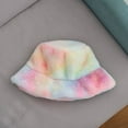thumbnail image 1 of Diufon Winter Plush Bucket Hat for Women Thickened Warm Brim Hats Cute Fleece Lined Outdoor Windproof Caps, 1 of 7