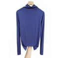 thumbnail image 1 of Diufon Women's Bottom Tops Casual Long Sleeve Turtlenecks Pullover Shirts Basic Thin Solid Color Home Blouse, 1 of 2