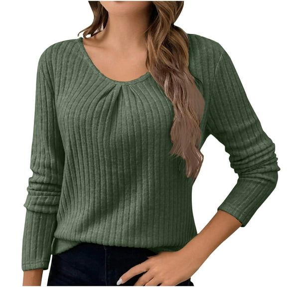 Diufon Women's Elegant Knitted Tops Long Sleeve Lace Backless Pullover Sweaters Trendy Casual Loose Blouse