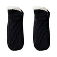thumbnail image 1 of Diufon Women's Fuzzy Slipper Socks Knitted Fleece Thickened Warm Ankle Socks Fall Winter Casual Home Socks, 1 of 1
