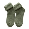 thumbnail image 1 of Diufon Women's Fuzzy Warm Socks Velvet Thickened Warm Cute Middle Tube Sleep Socks Fall Winter Slipper Socks, 1 of 6