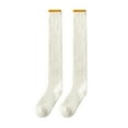 thumbnail image 1 of Diufon Women's Fuzzy Warm Stockings Plush Thickened Over Knee Long Socks Fall Winter Solid Color Home Socks, 1 of 2