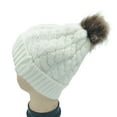 thumbnail image 1 of Diufon Women's Knitted Warm Hat Ladies Winter Thickened Ear Covered Stretch Beanie Hats Outdoor Ski Cap, 1 of 2