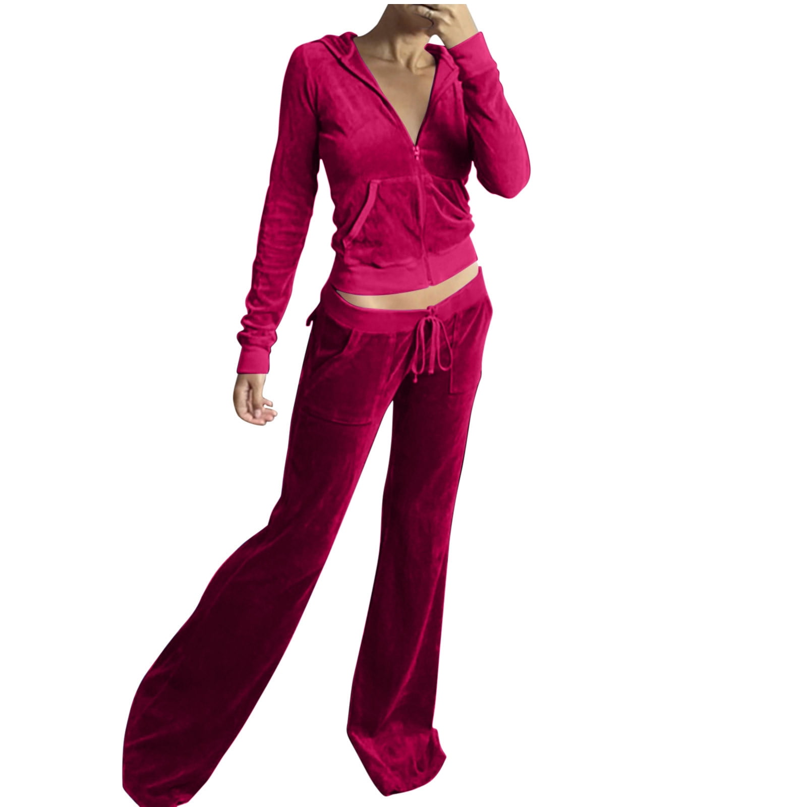 Diufon-Women-s-Matching-Velour Diufon-Women-s-Matching-Velour